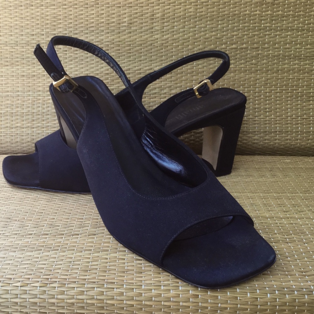 AMALFI OPEN TOE HEELS
